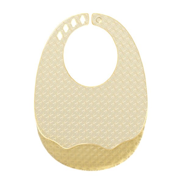 Baby silicone rice pocket baby meal bib soft and light children's bib easy to clean and foldable storage