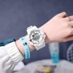 Factory wholesale small fresh sweet electronic watch female middle school student girlfriend couple sports waterproof luminous watch men - Image 3