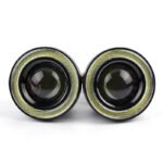 OKEEN cross-border GM spotlight dual-light COB angel eye fog light modified LED lens fisheye daytime running light - Image 5