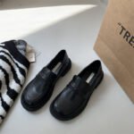 Basic model ~ so comfortable! Black British style retro small leather shoes female soft leather student Japanese jk single shoes - Image 6