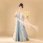 Tang made Han suit chest length dress