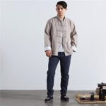 Improved Hanfu button linen shirt - Image 4