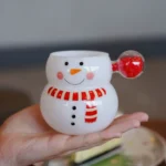 Exclusive snowman creative glass - Image 2