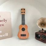 ins wind mini ukulele guitar simulation musical instrument small ornament retro bedroom decoration desktop ornament - Image 4