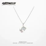 Europe and the United States tide brand simple fashion Japanese men and women couples trend hiphop necklace street hip hop ?di jewelry - Image 3