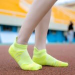 Sport's House Women's Low Tube Summer Thin Breathable Running Socks Towel Bottom Sports Socks - Image 2