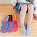 Factory wholesale baby floor socks indoor trampoline children non-slip silicone socks cover early learning walk children floor socks - Image 4
