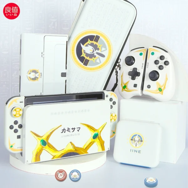 Good value Switch oled Arceus accessories rocker cap eva bag card box handle protection set