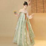 Printed full breasted skirt made in Tang Dynasty - Image 3