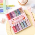 Fruity Tianxiang fragrance highlighter high-value girl heart super soft head marker pen hand account note pen set - Image 2