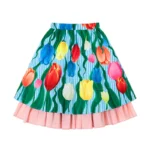 Lovely tulip cotton ruffle skirt - Image 5