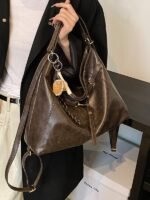 Premium retro large-capacity backpack bag women's fall/winter 2024 new multipurpose shoulder crossbody bag tote bag