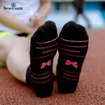 Sport's House Women's Low Tube Summer Thin Breathable Running Socks Towel Bottom Sports Socks - Image 4