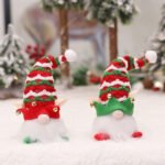 Mingguan new Christmas decorations cartoon with lights glowing elf doll pendant forest man ornaments wholesale - Image 3