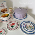 INS wind cotton rope woven tulip insulation pad