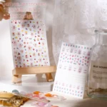 Rabbit Flower Smiley Face Decoration Small Pattern Nail Art Sticker