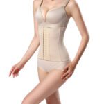 Mesh six-breasted belly belt body sculpting clothes postpartum belly reduction restraint waist belt waist belt waist clip - Image 5