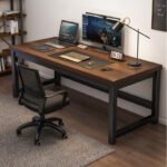 Computer desk desktop home bedroom modern minimalist single double simple desk desk dormitory writing desk desk