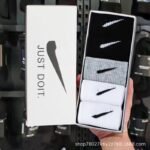 nk box Suvarnaxter socks hook men's and women's long medium socks short cotton sports socks casual socks - Image 2