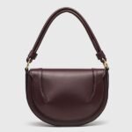 Spain cross-border women's bag 2025 new saddle bag magnetic buckle flap thread decoration handbag shoulder crossbody bag for women