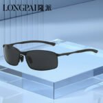 Men's Polarized Sunglasses Foreign Trade Metal Square Sunglasses Cycling Driving Travel Sports Glasses Wholesale A559 - Image 2