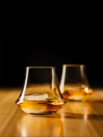 Chamvin Lead Free Crystal Vintage Whiskey Glasses