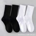 Men's socks, towel bottom, autumn and winter, thickened sports and leisure, hot spring, summer, thin basketball, white women's stockings - Image 4