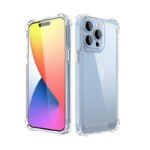 The new version is suitable for iPhone14promax transparent anti-fall second-generation material shell Apple 14 electroplating button mobile phone shell - Image 5