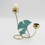 Hand-painted Leaf Creative Candlestick - Image 2