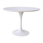 Nordic simple business negotiation reception table and chair combination sales office meeting with customers to talk about a single table net red milk tea shop small round table - Image 3