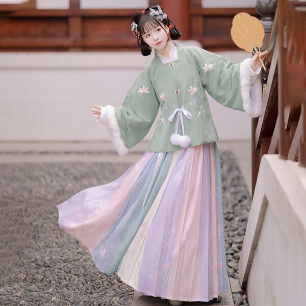 Ming Dynasty Hanfu warm suit