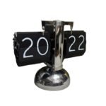 Cross-border hot selling European-style retro page-turning clock simple desktop mechanical automatic page-turning clock 24 hours display desk clock - Image 3