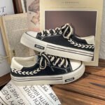 New classic all-match low-cut canvas shoes women's 1970S basic style women's shoes low-cut student women's casual white shoes - Image 3