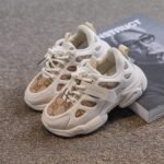 Children's shoes, boys' sports shoes, cross-border children's shoes, Korean version, leather surface, breathable, middle and large children's running shoes, boys' mesh shoes - Image 6
