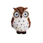 Owl Ornament Resin Craft Wholesale Nordic Style Outdoor Garden Decoration Statue Animal Solar Lamp - Image 5