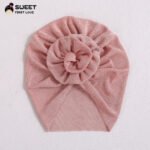 Cross-border direct supply of European and American hats 2022 new diy handmade rose children's Indian hat ice silk baby headband - Image 7