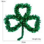 Cross-border new St. Patrick's green clover top Irish festival atmosphere decoration scene props - Image 8