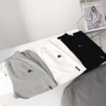 Live spring new product loose-fitting sports pants women's high waist drape slim straight tube wide-leg sweatpants women's ins tide - Image 3