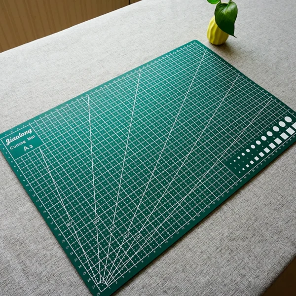 Free shipping a3 cutting pad engraving board large beauty workbench pvc double-sided scale hand account cutting paper rubber anti-cutting