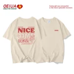 Japanese cartoon short-sleeved T-shirt female summer cute college wind net red super hot 2023 new student half-sleeved top - Image 3