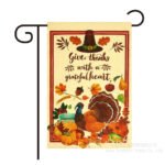 Amazon Cross-border Thanksgiving Garden Flag Turkey Pattern Flag European and American Festival Outdoor Garden Decoration Wholesale - Image 3