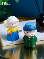 Van Gogh Healing System Small Object Desktop Ins Wind Doll - Image 2