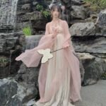 Tang style Han style elegant long skirt