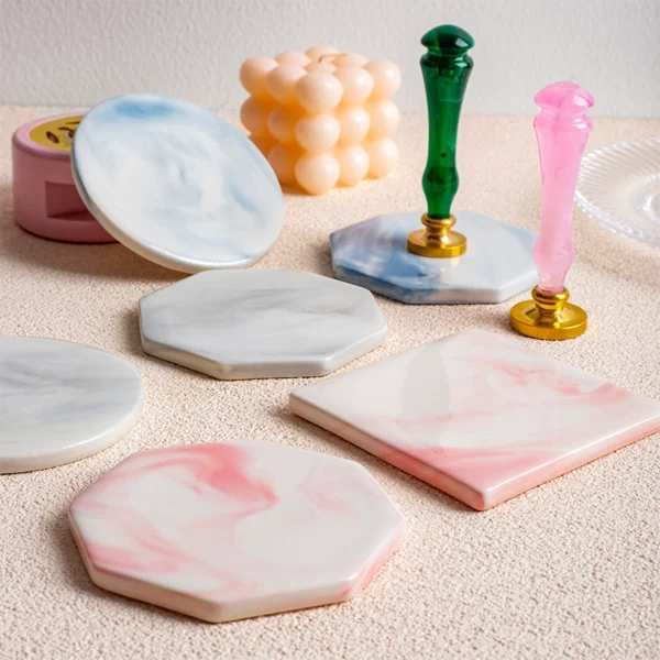 Fire paint seal pad practice fire paint novice tool crystal stone marble pattern ceramic pad silicone plate mat fire paint wax cooling special off template hand account gift invitation stamping