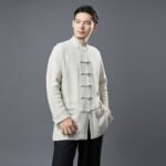 Improved Hanfu standing collar button coat - Image 2
