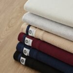 280G Waffle Short Sleeve T-Shirt Men's Summer Casual Loose American Retro Heavy Knit Shoulder Half Sleeve Shirt - Image 5