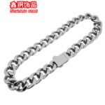 Spot cross-border hot selling hip hop spring buckle titanium steel bracelet stainless steel Cuban chain does not fade men's hand jewelry - Image 2