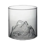 Japanese-style light luxury creative niche whiskey glass mountain viewing cup glass Mount Fuji cup heat-resistant coffee tea cup - Image 5