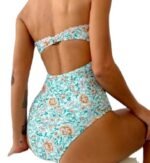 new cross-border foreign trade AliExpress European and American sexy printed one-piece bikini ladies swimsuit manufacturers wholesale - Image 2