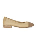 Su Yinyin's same style as Miss Daisy~French color matching square toe flat commuting shoes for women - Image 5
